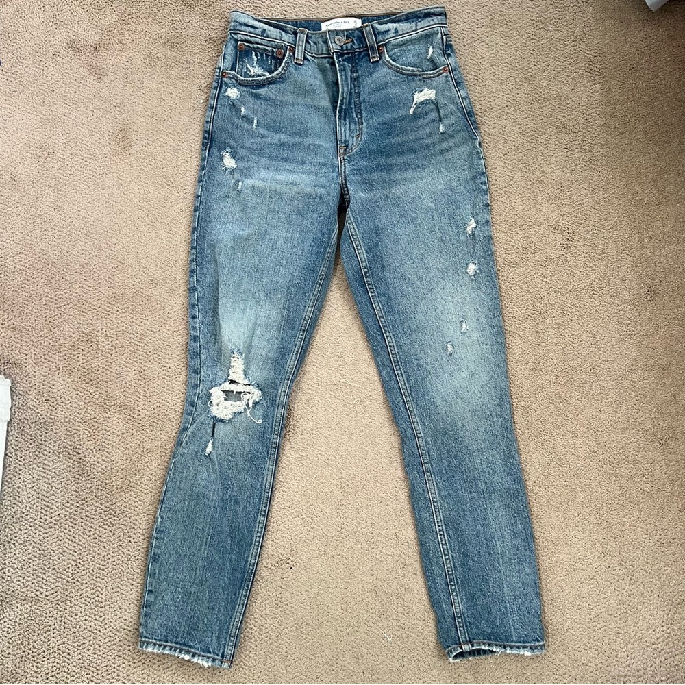 Abercrombie & Fitch the skinny high-rise S